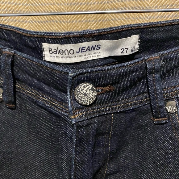 BALENO Brand Skinny Jeans in Dark Blue Wash - Light Stretch, Waist 29 - Picture 3 of 9